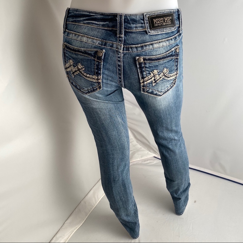 Miss Me skinny blue jeans JD103752